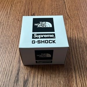 Supreme x G-Shock, Black digital watch, New, Never used, In the box